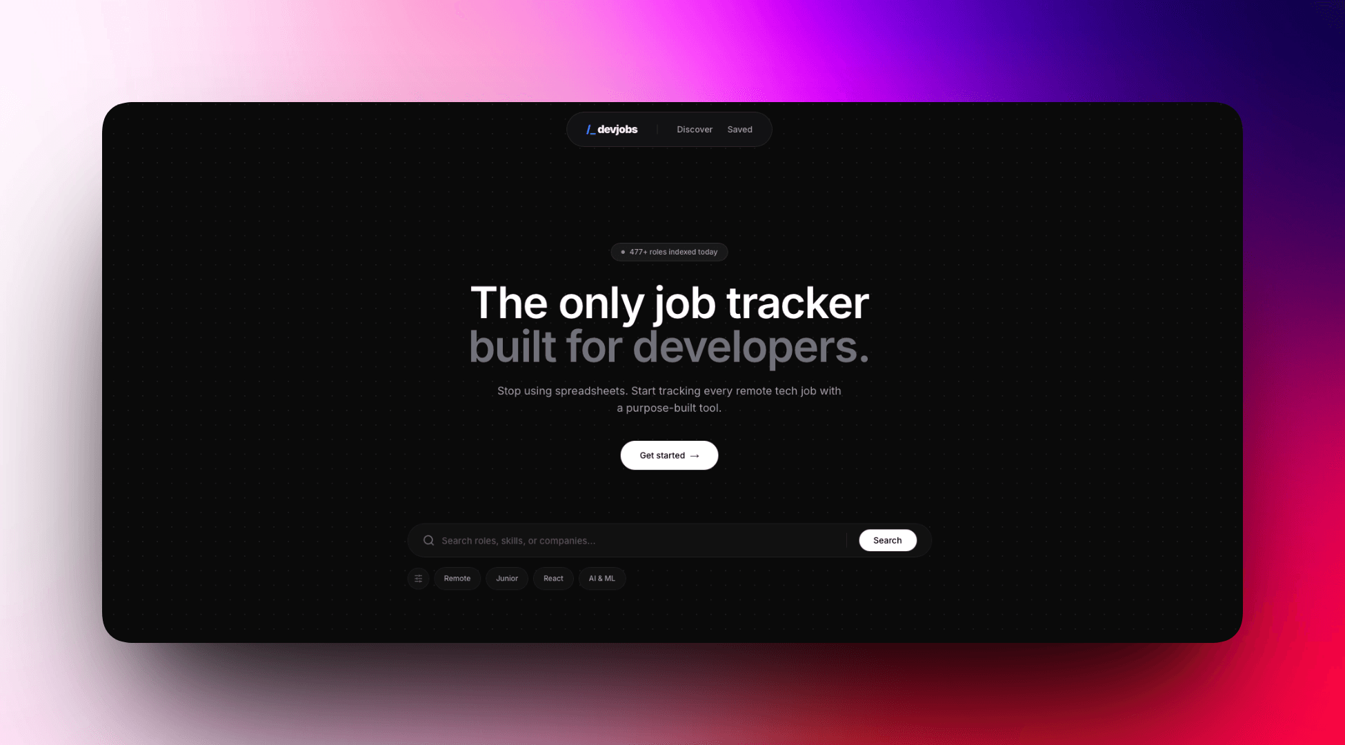 DevJobsHub Preview