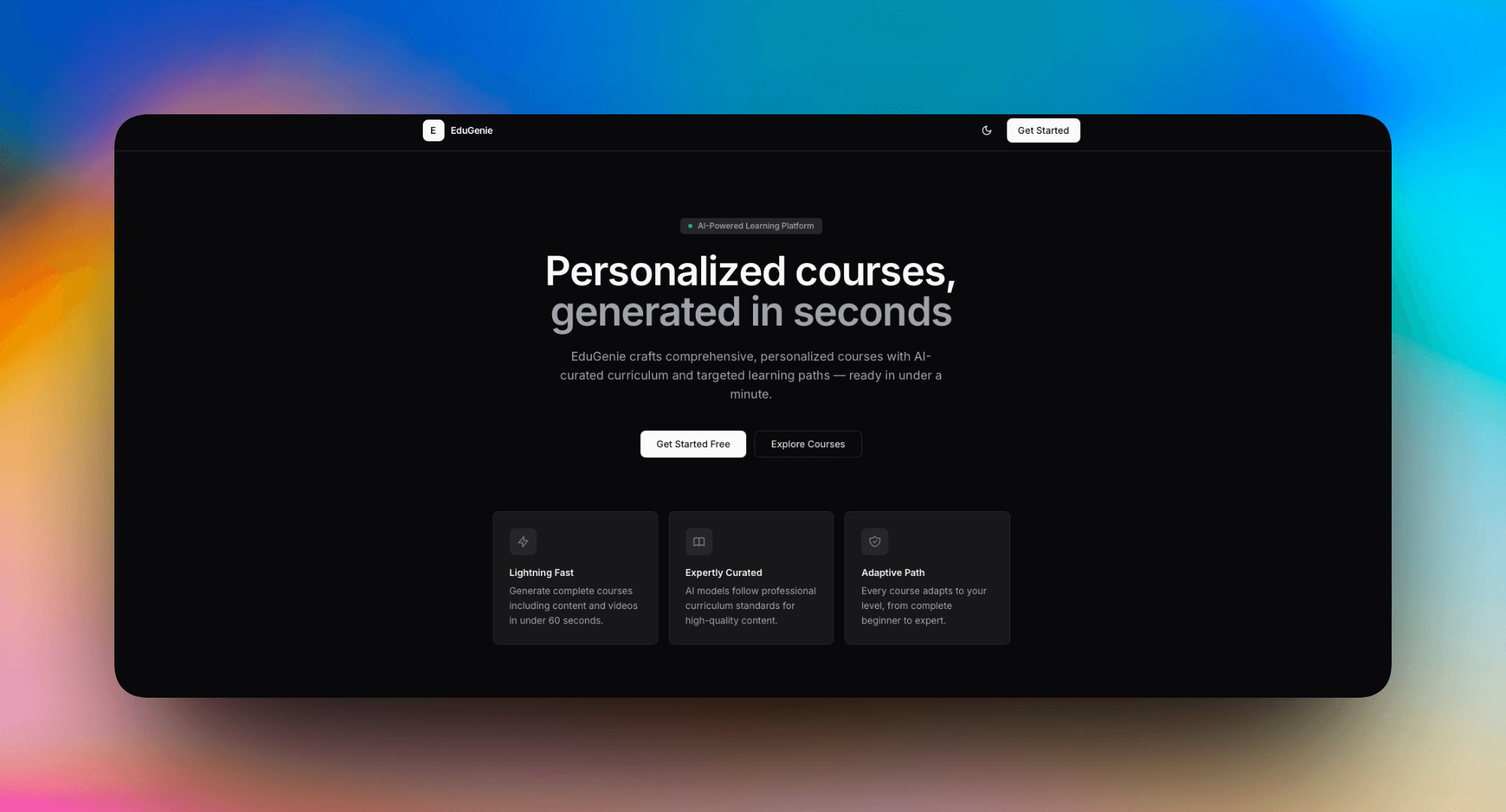 EduGenie Preview